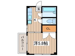 第二祐徳プラザの物件間取画像